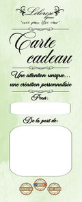 Carte cadeau Lélorose- montant libre